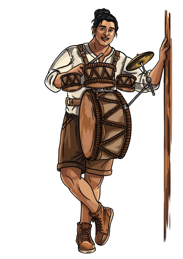 Tommy — companion character from Shattered Realms fantasy series
